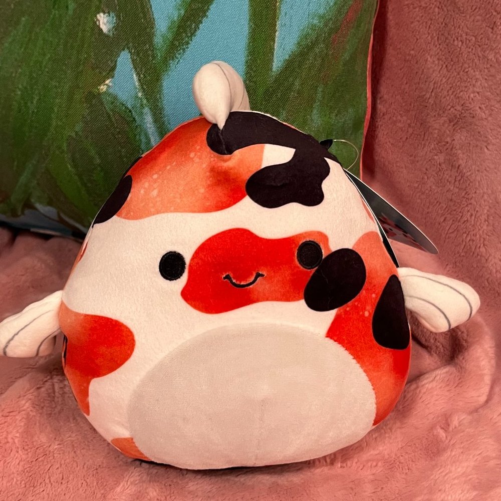 NWT Squishmallows Dandii the Koi Fish